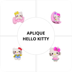 Aplique em resina Hello Kitty