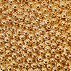 Bola lisa - 6 mm Dourada