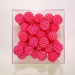 Bola craquelada 25 g  - 12 mm Pink