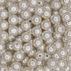 Pérola inteira Irisada - 8 mm