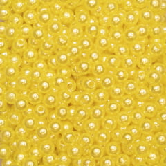 Pérola inteira - 5 mm Amarela